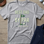 Best Dad By Par — Sport Grey t-shirt