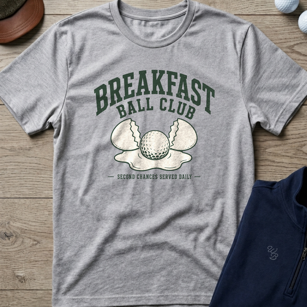Breakfast Ball Club — Sport Grey t-shirt