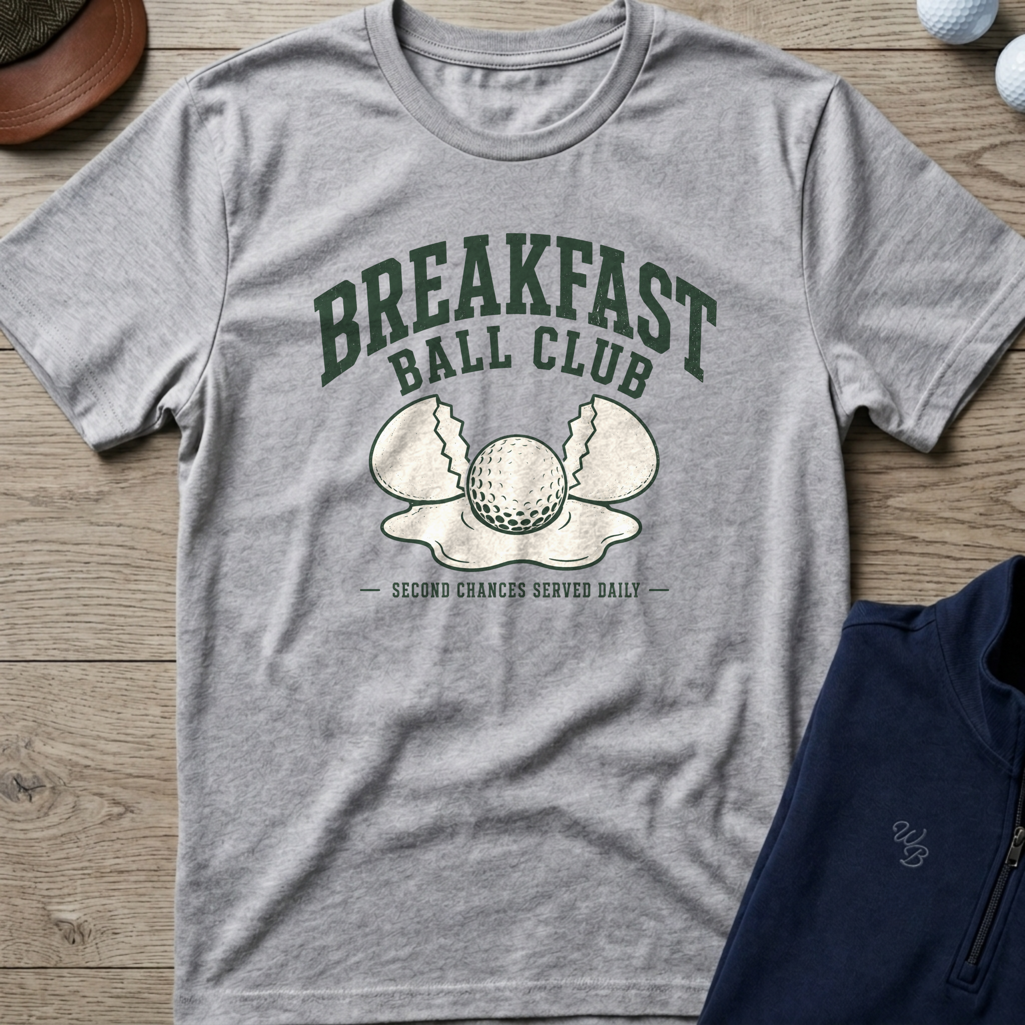Breakfast Ball Club — Sport Grey t-shirt