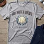 Red White & Birdies — Sport Grey t-shirt