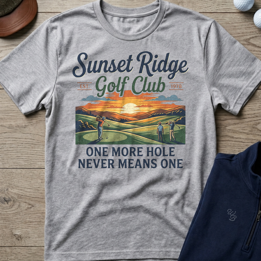 Sunset Ridge — Sport Grey t-shirt