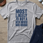 Buy A New Driver — Sport Grey t-shirt