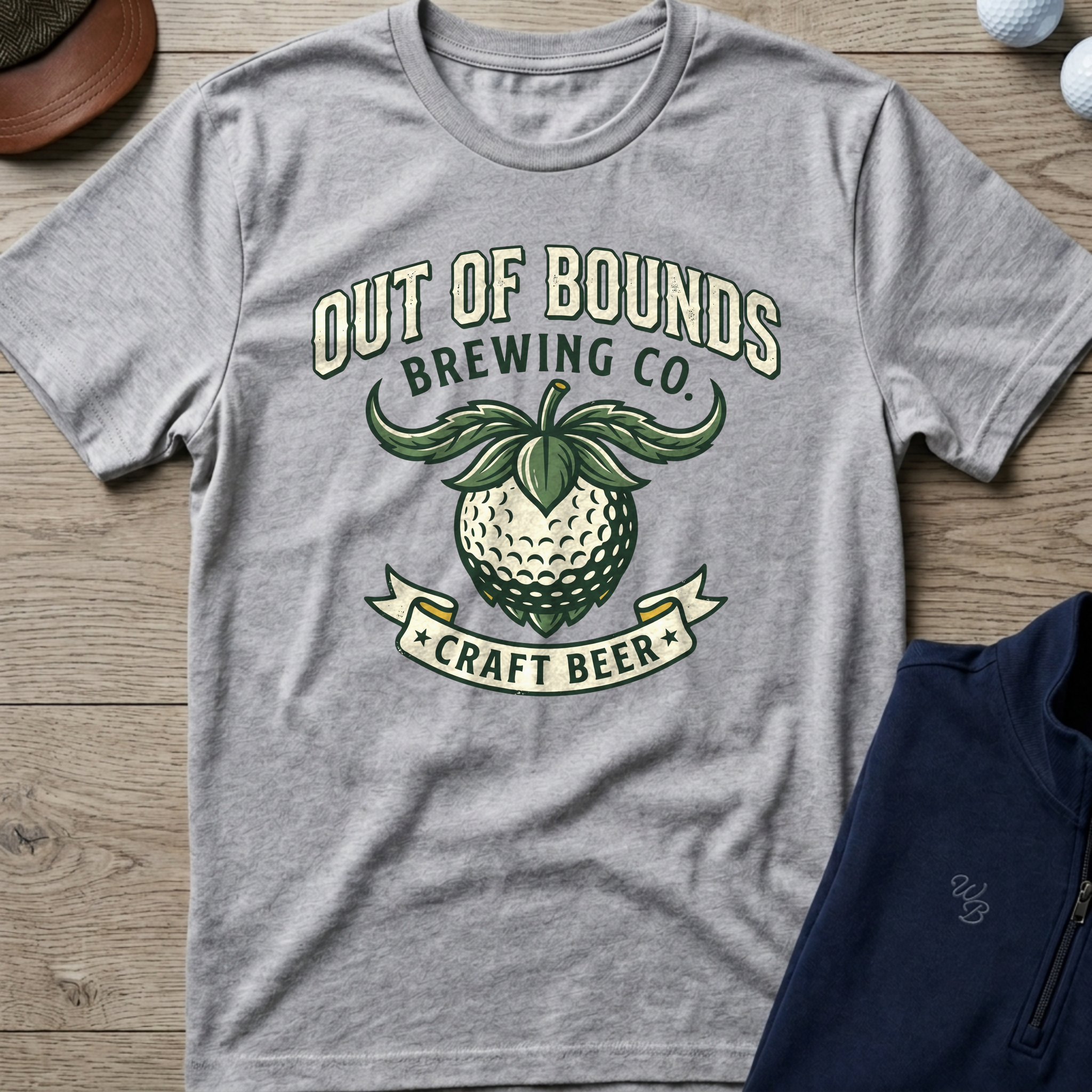 OB Brewing Co. — Sport Grey t-shirt