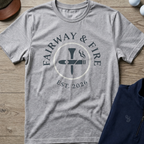 Fairway & Fire — Sport Grey t-shirt