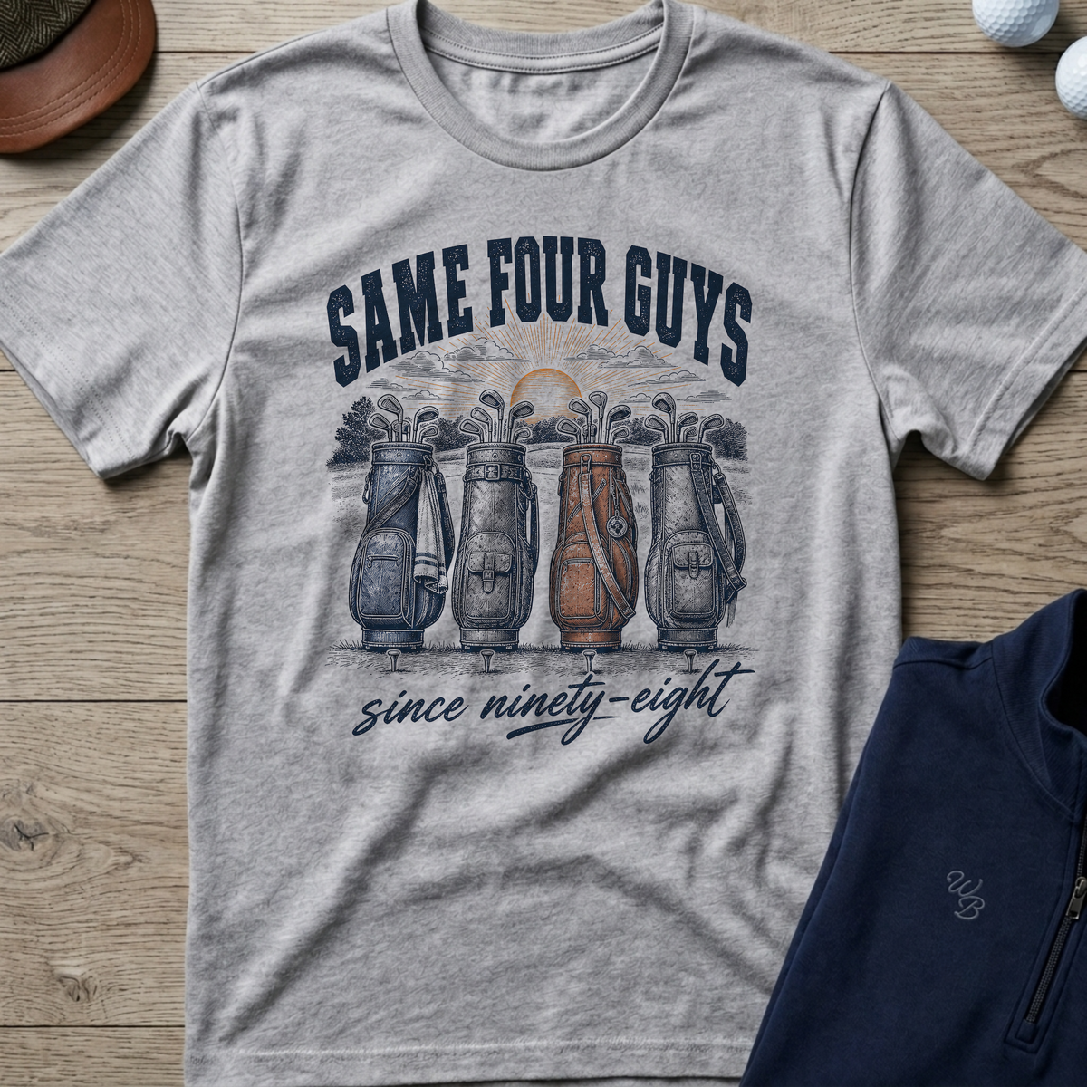 Same Four Guys — Sport Grey t-shirt