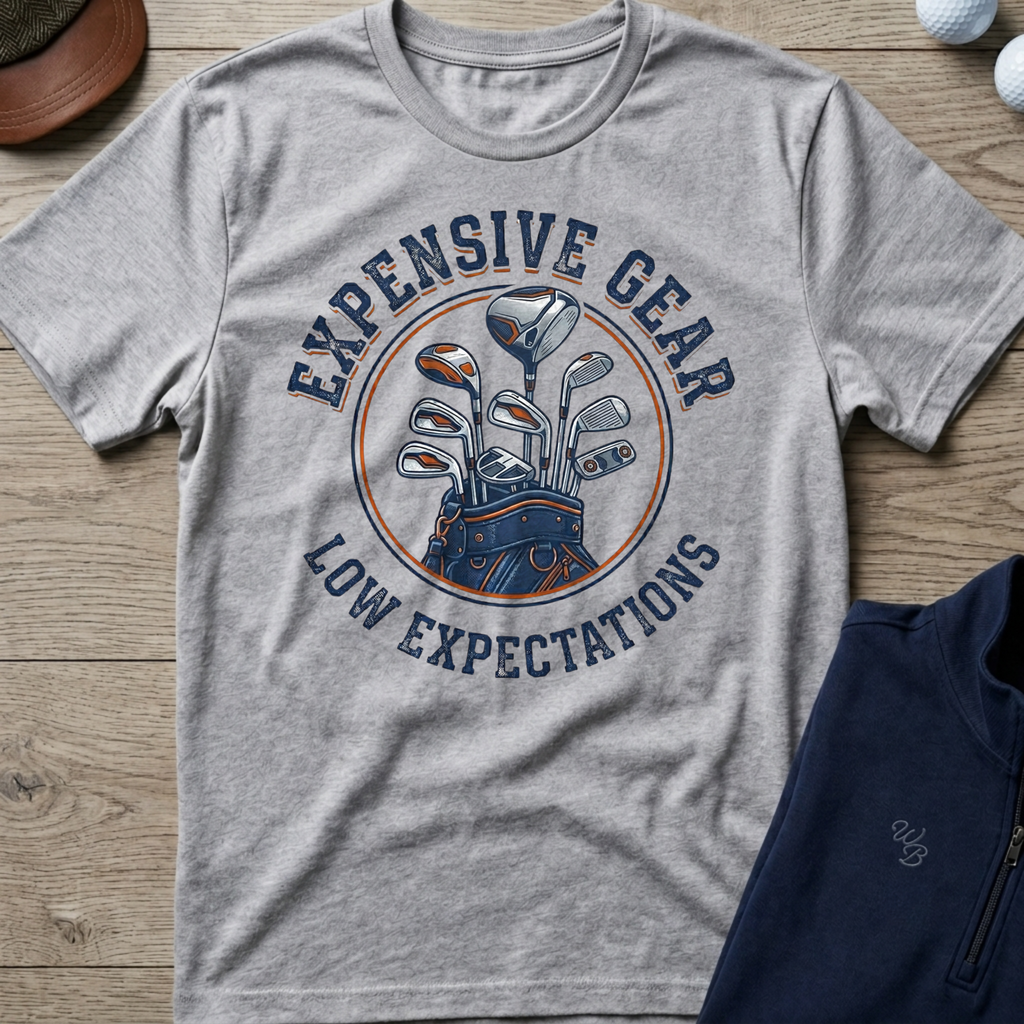 Expensive Gear — Sport Grey t-shirt