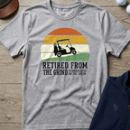 Retired From The Grind — Sport Grey t-shirt