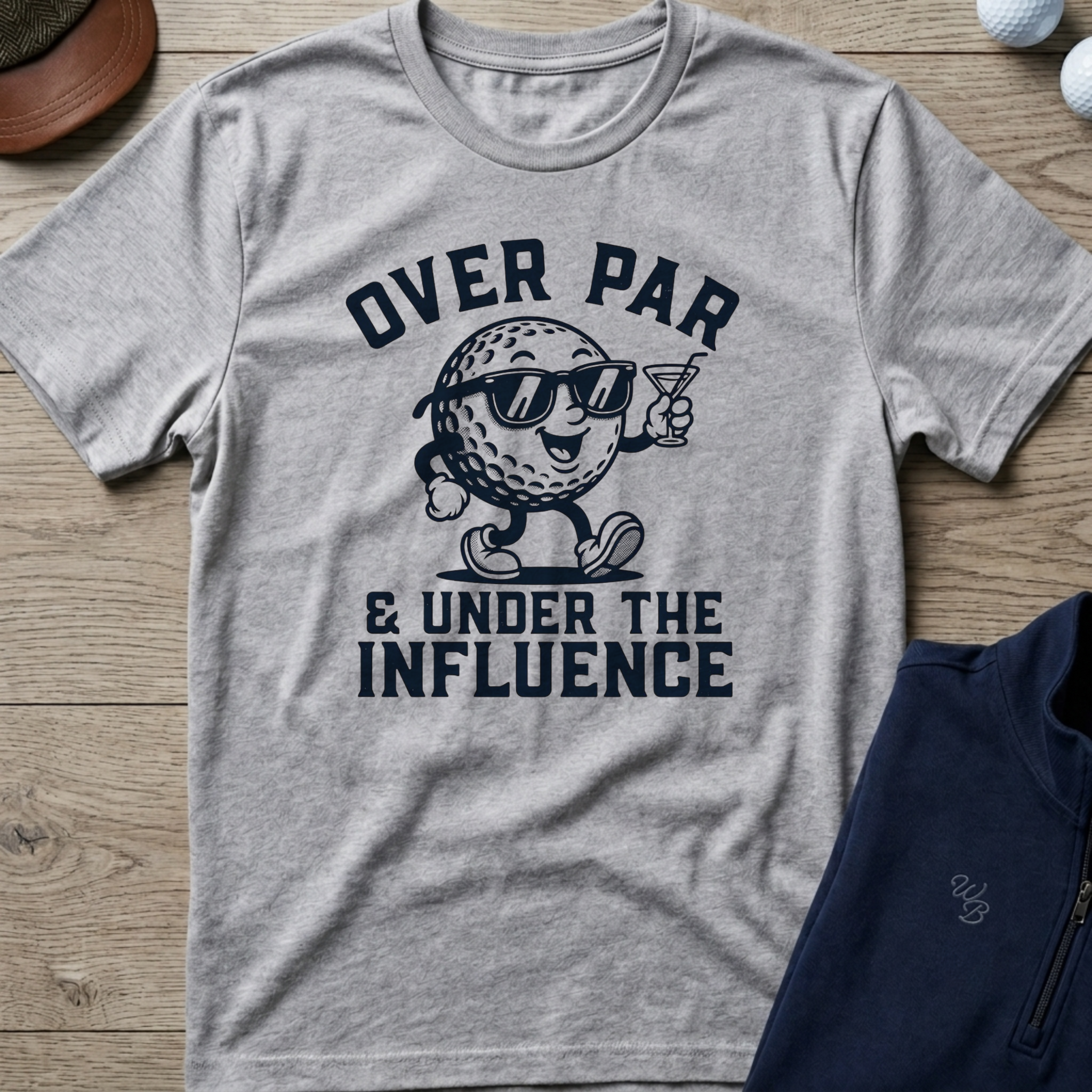 Under The Influence — Sport Grey t-shirt