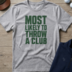Throw A Club — Sport Grey t-shirt