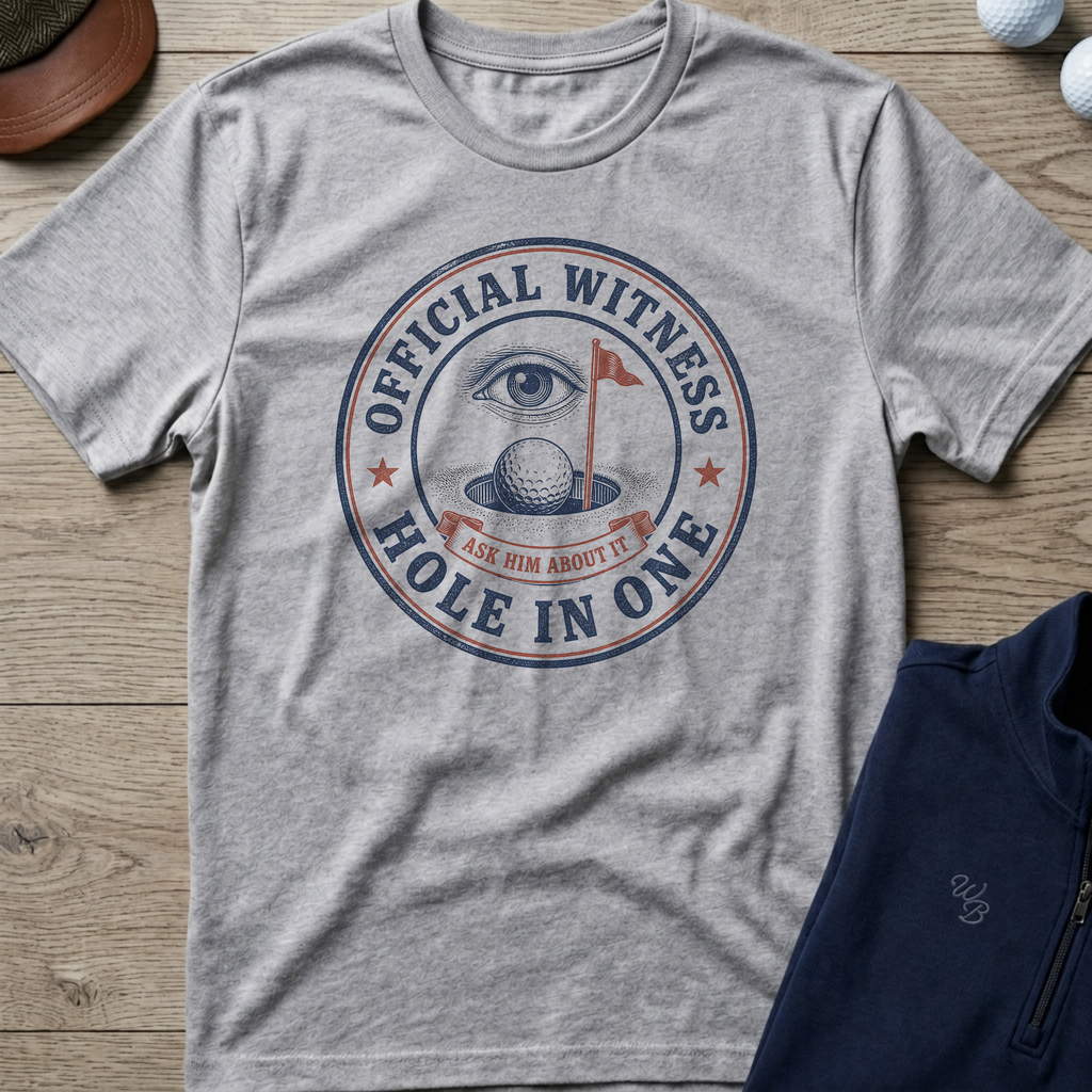Official Witness — Sport Grey t-shirt