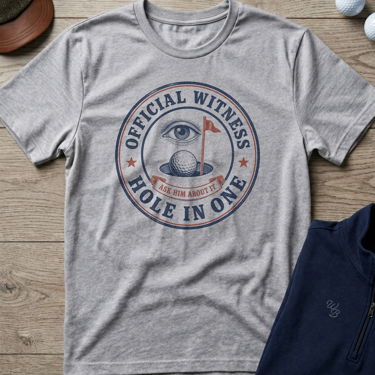 Official Witness — Sport Grey t-shirt