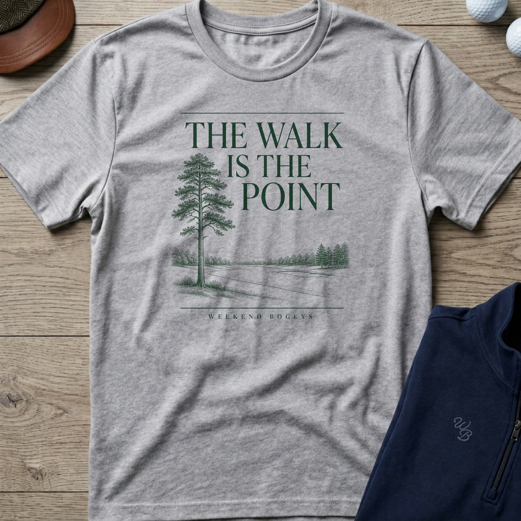 The Walk — Sport Grey t-shirt