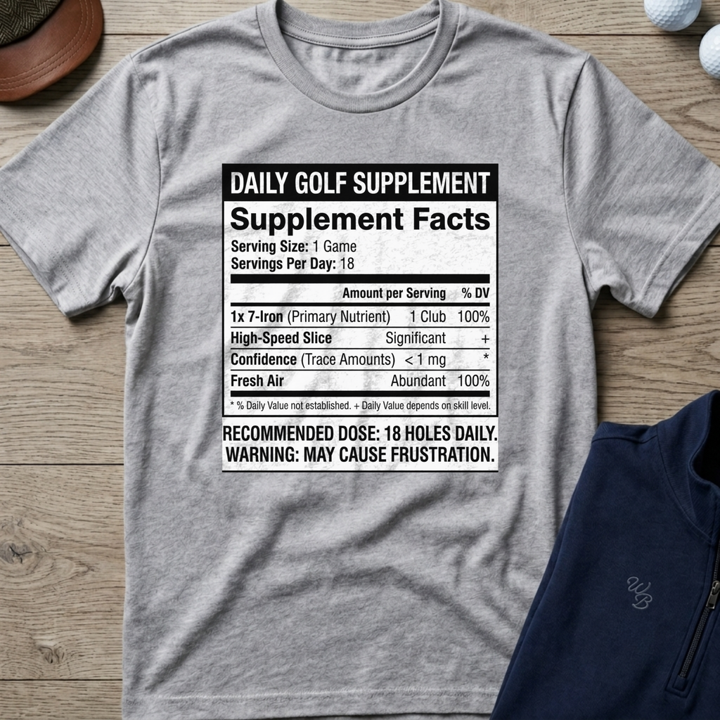 Daily Golf Supplement — Sport Grey t-shirt