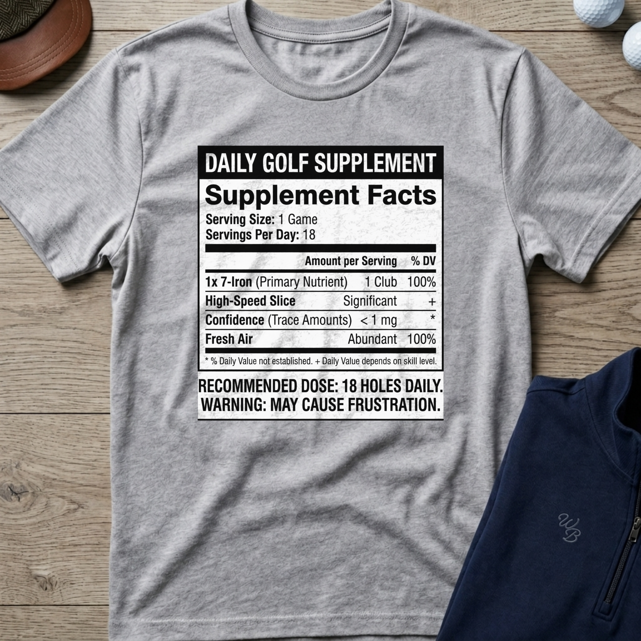 Daily Golf Supplement — Sport Grey t-shirt