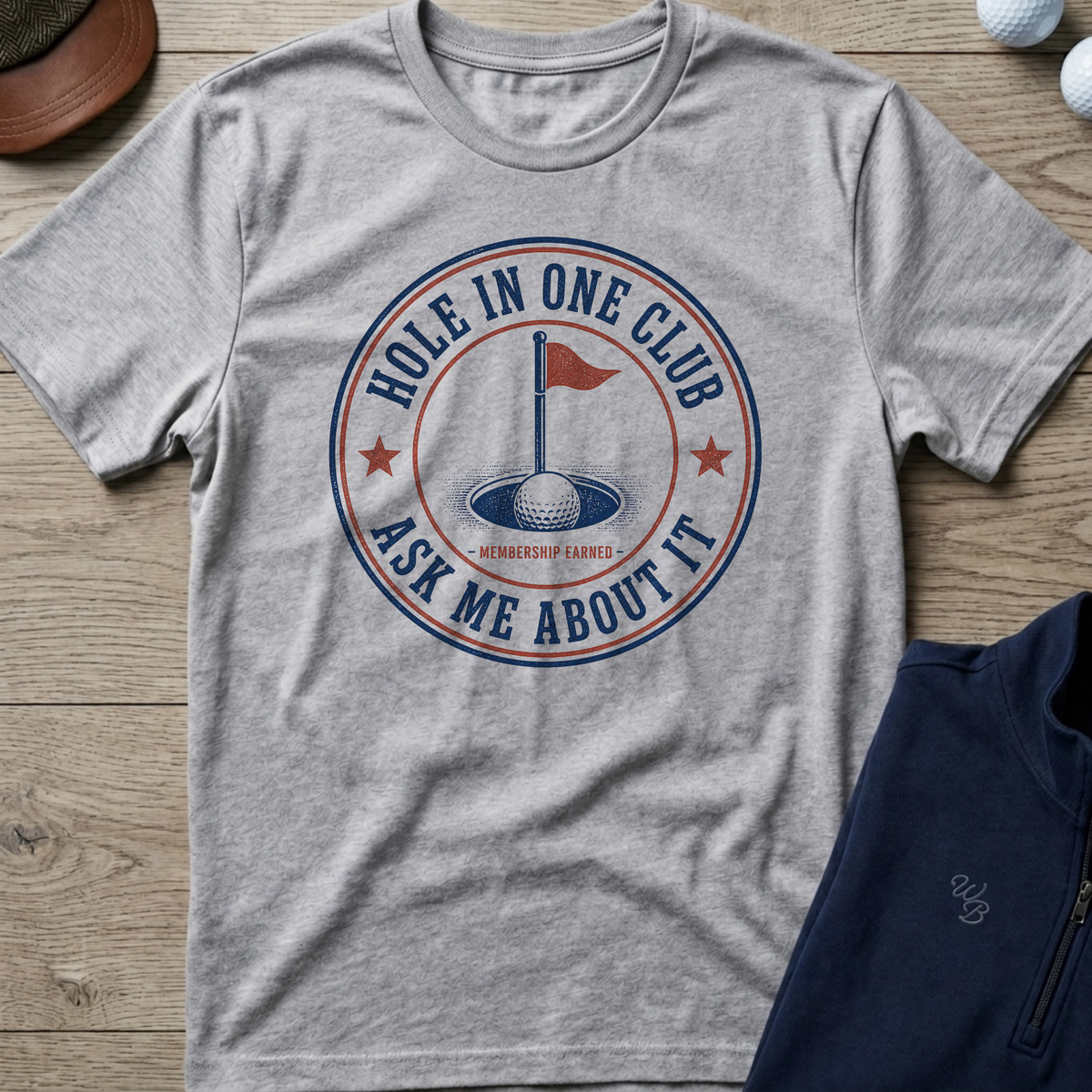 Hole In One Club — Sport Grey t-shirt