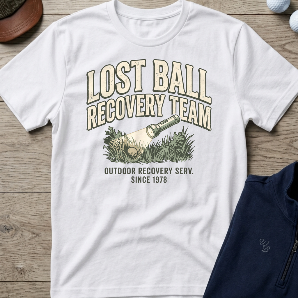 Recovery Team — White t-shirt
