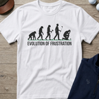 Evolution of Frustration — White t-shirt