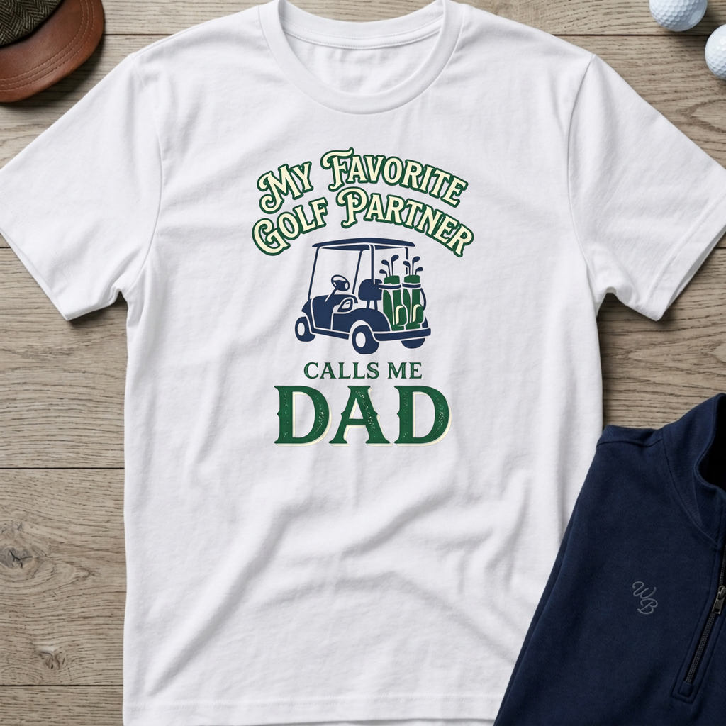 Favorite Golf Partner — White t-shirt
