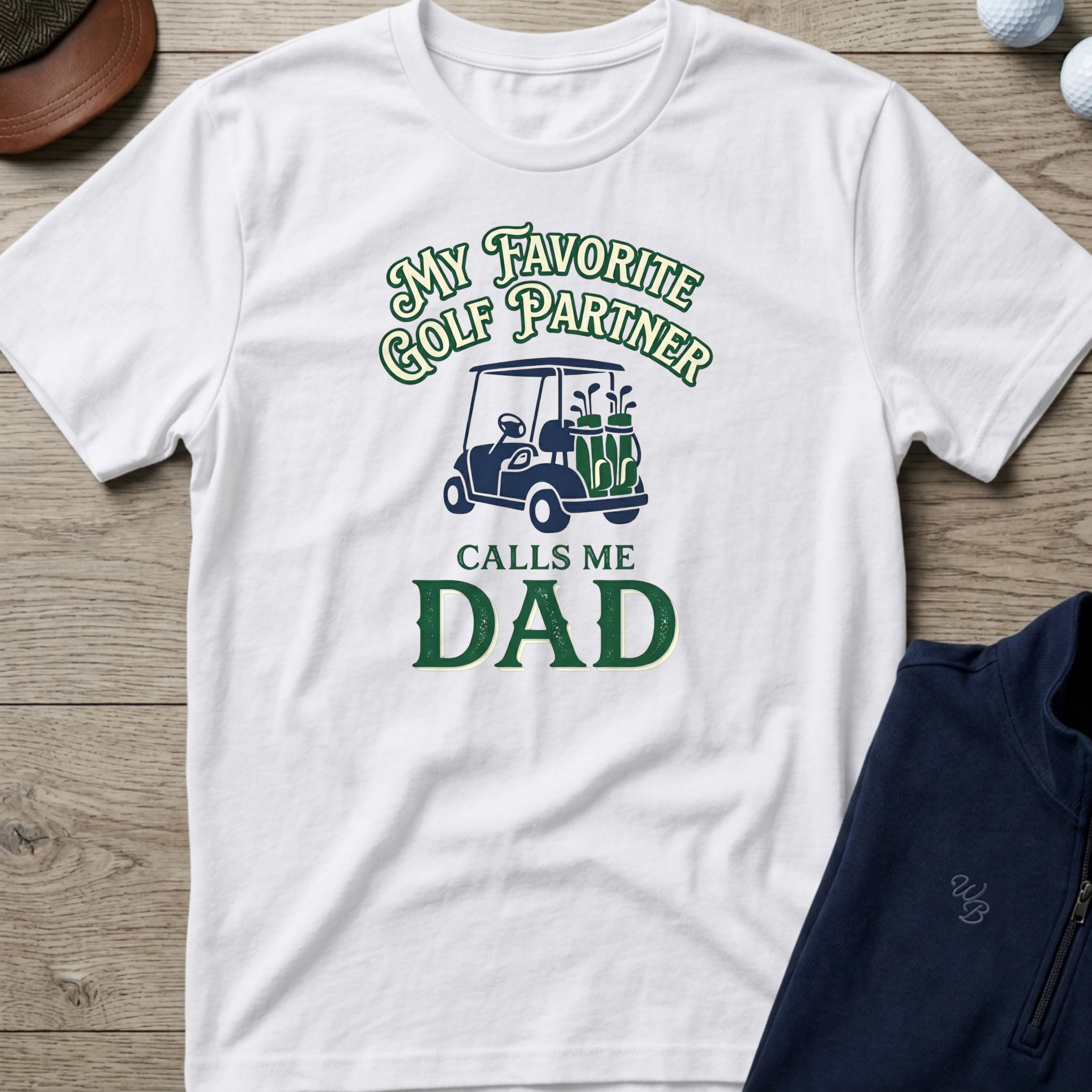 Favorite Golf Partner — White t-shirt