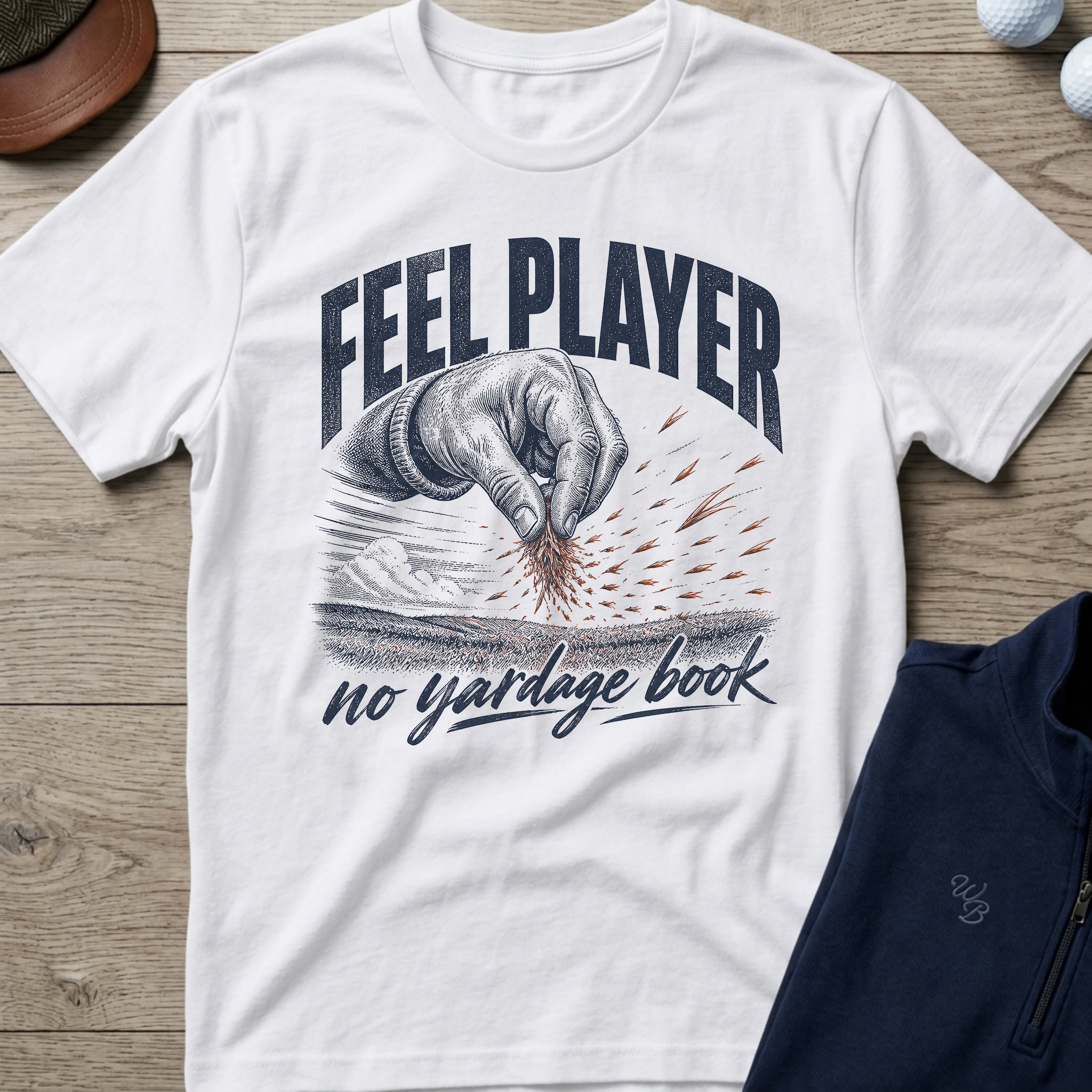 Feel Player — White t-shirt