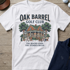 Oak Barrel — White t-shirt