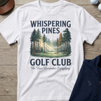 Whispering Pines — White t-shirt
