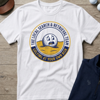 Search & Retrieval Team — White t-shirt