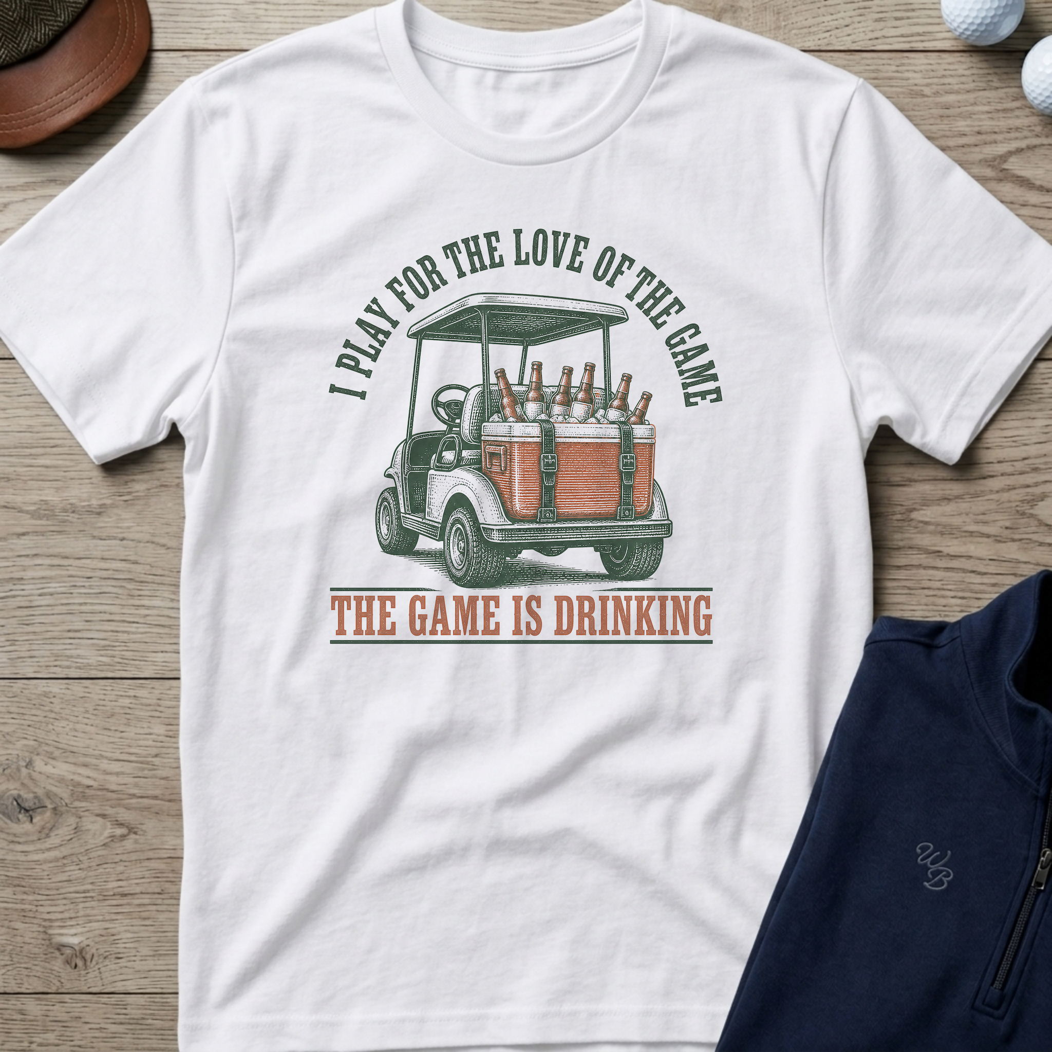 Love Of The Game — White t-shirt