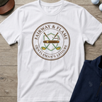 Fairway & Flame — White t-shirt