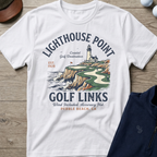 Lighthouse Point — White t-shirt
