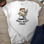 Bogey, Bogey, Stogie Heavyweight Tee — White t-shirt