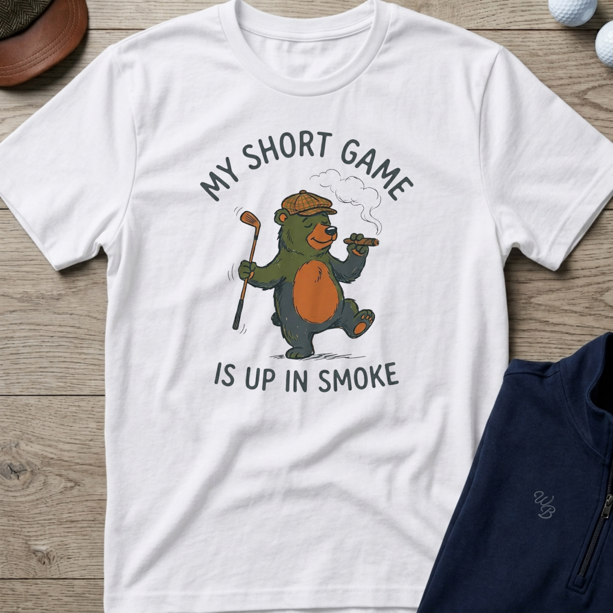 Up In Smoke — White t-shirt