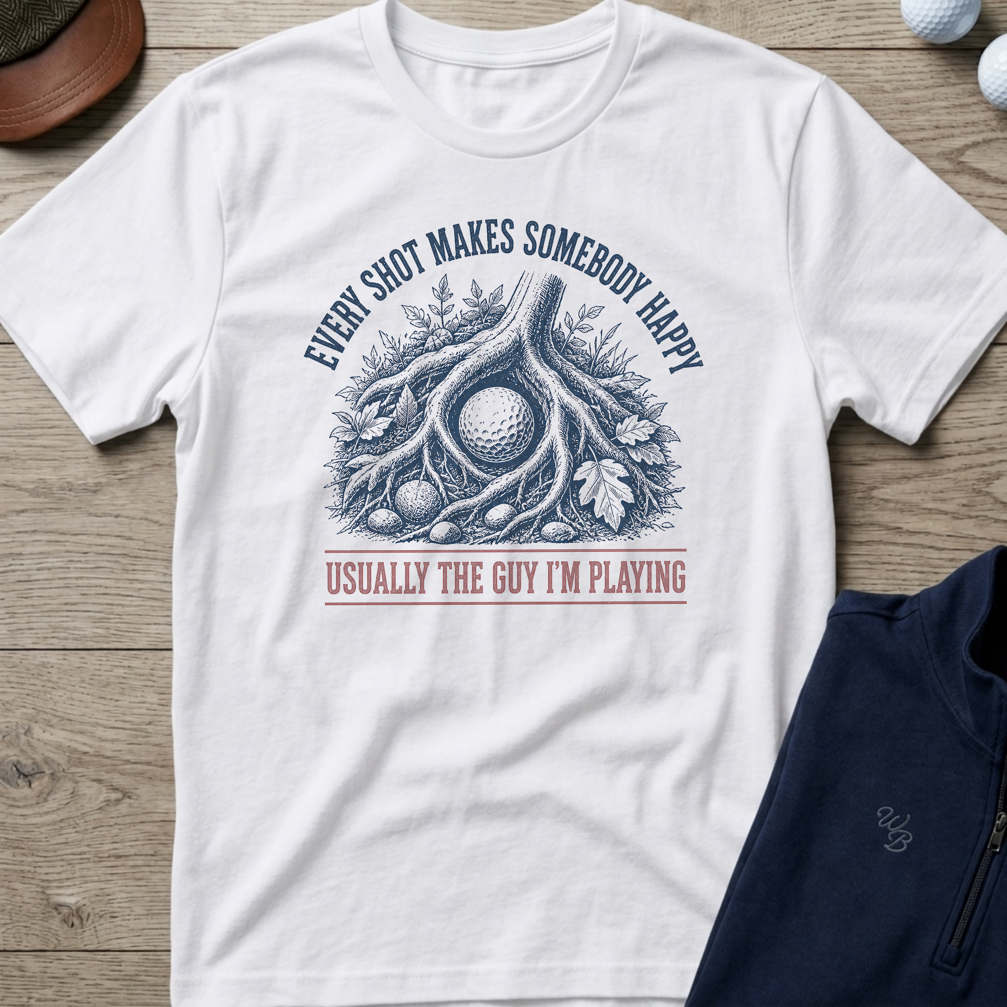 Somebody's Happy — White t-shirt
