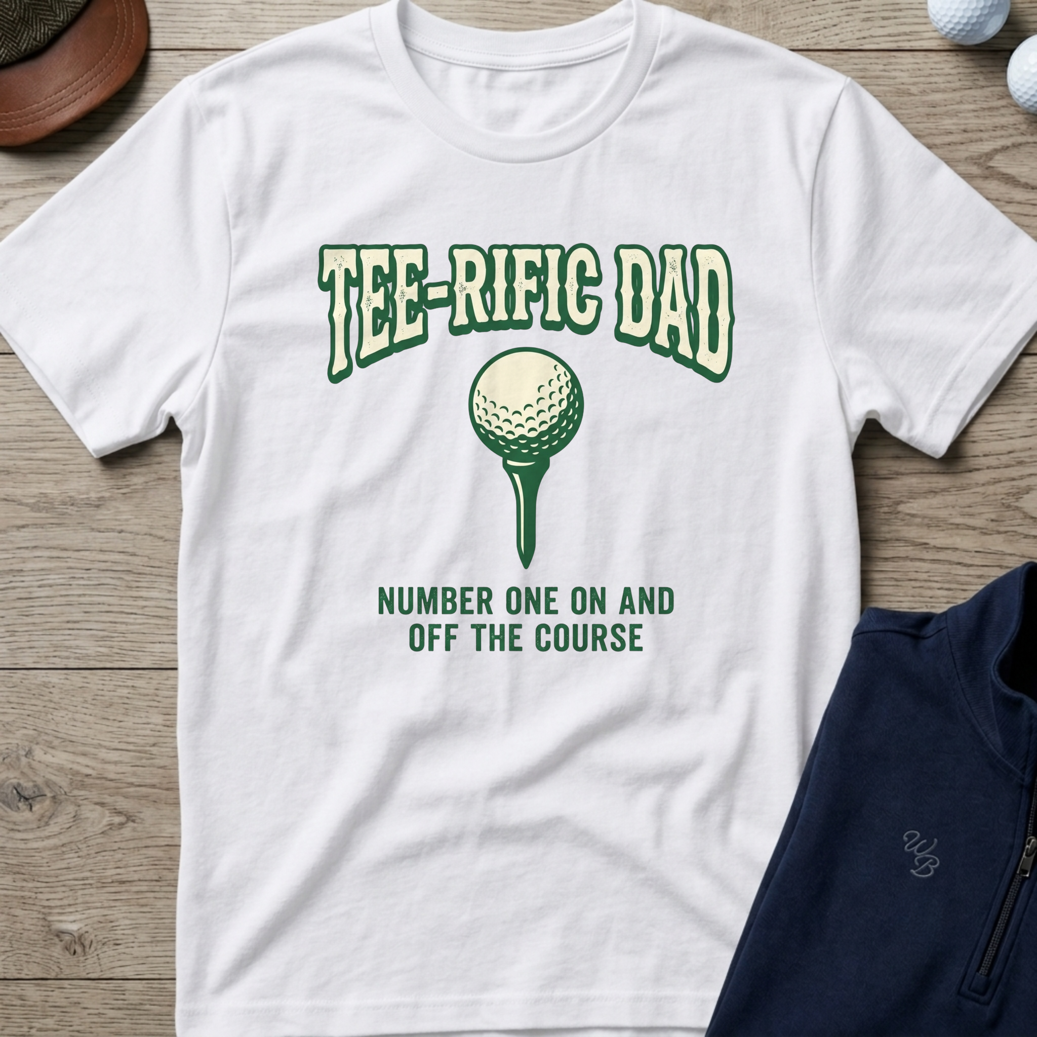 Tee-rific Dad — White t-shirt