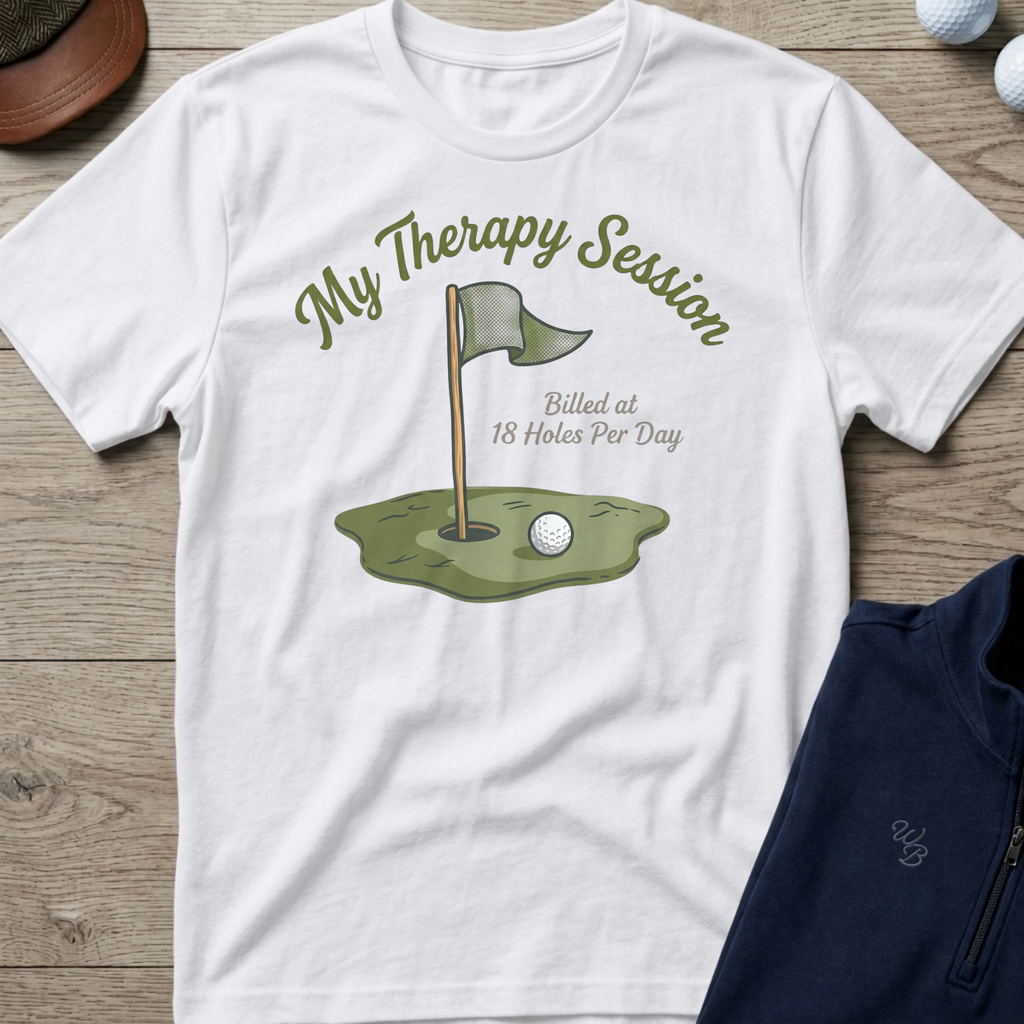 My Therapy Session — White t-shirt