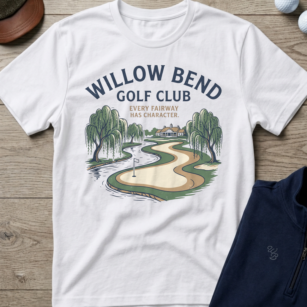 Willow Bend — White t-shirt
