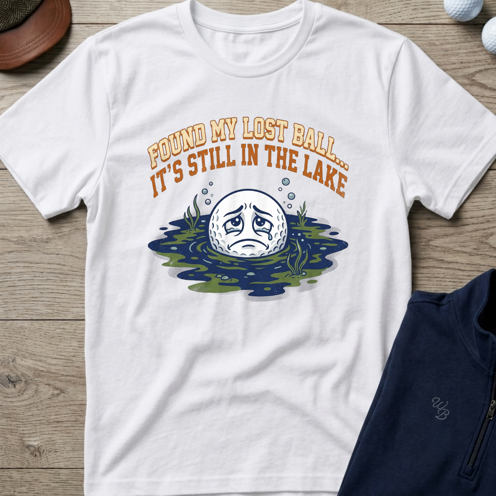 Still In The Lake — White t-shirt