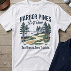 Harbor Pines — White t-shirt