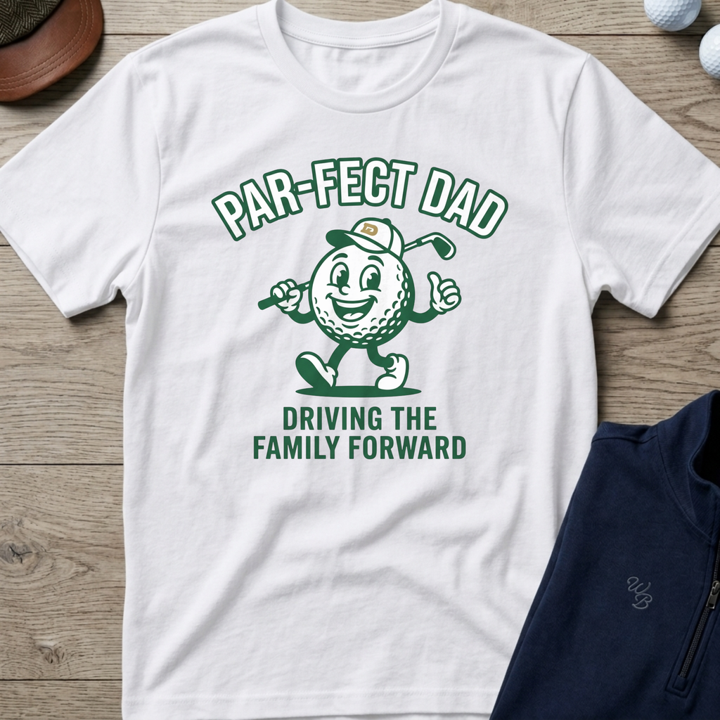 Par-fect Dad — White t-shirt
