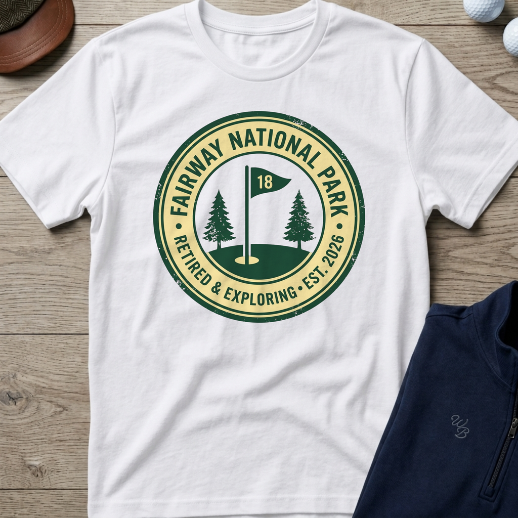 Fairway National Park — White t-shirt