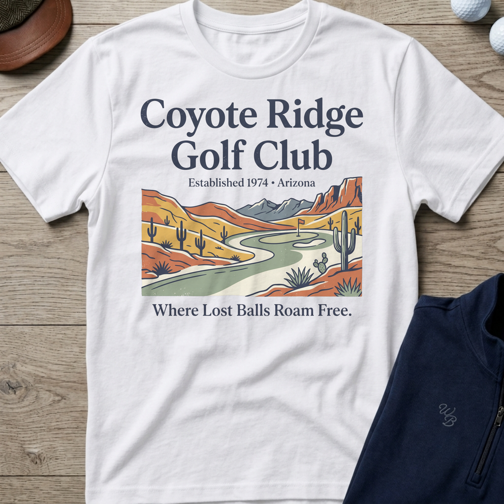 Coyote Ridge — White t-shirt