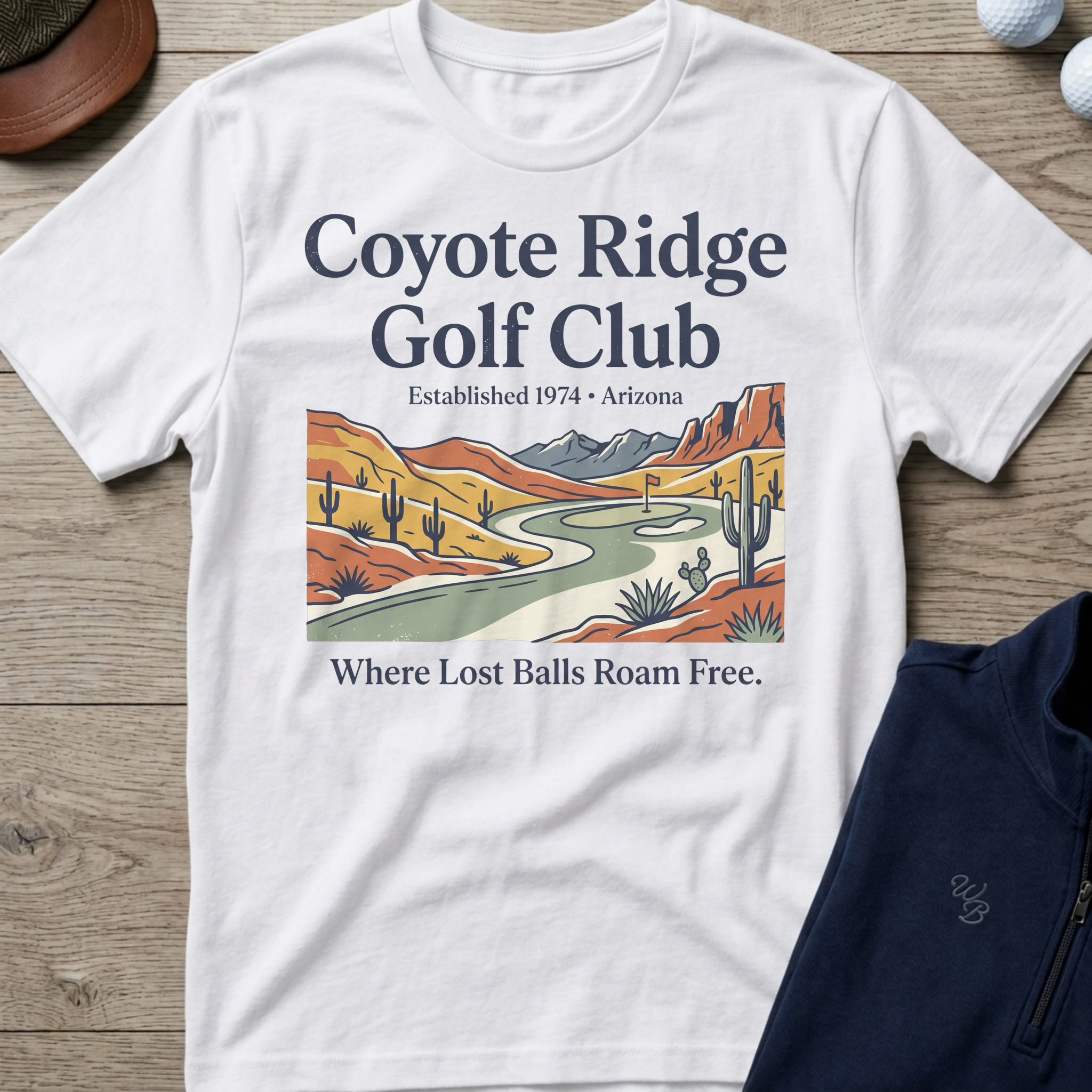 Coyote Ridge — White t-shirt