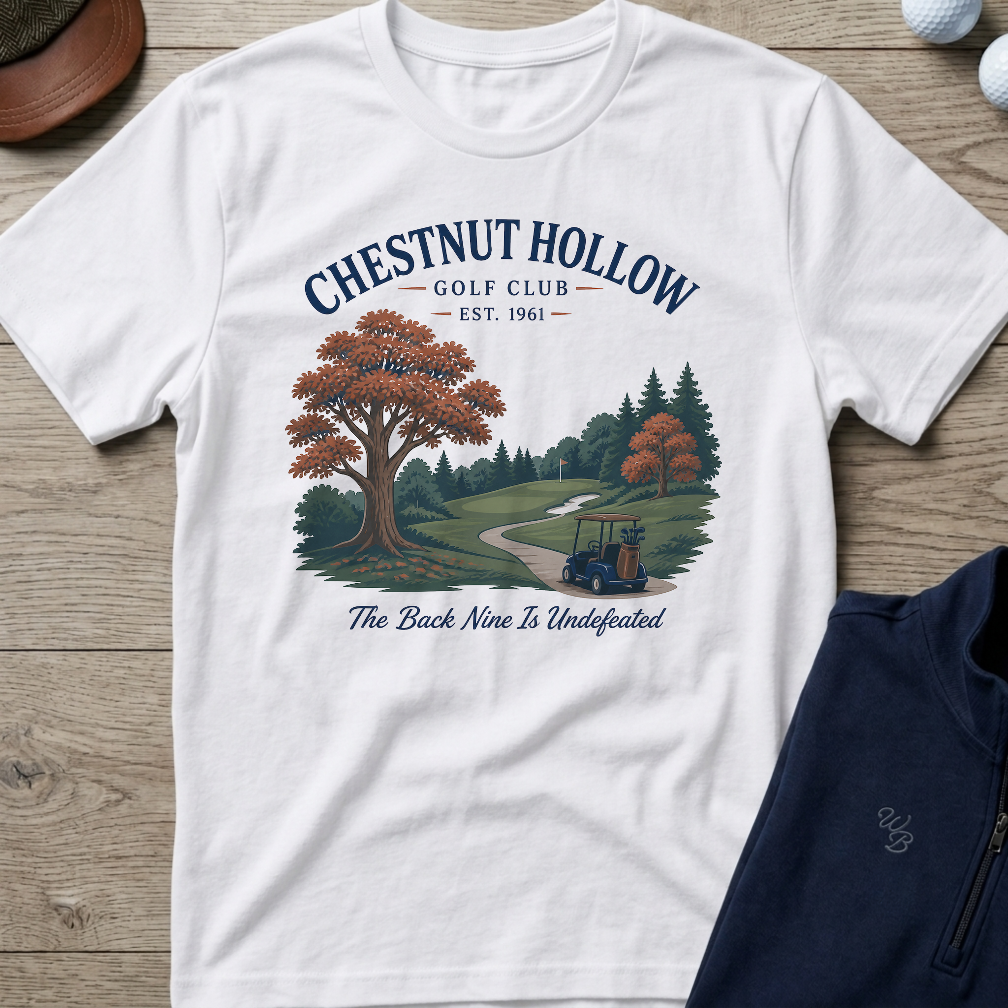 Chestnut Hollow — White t-shirt
