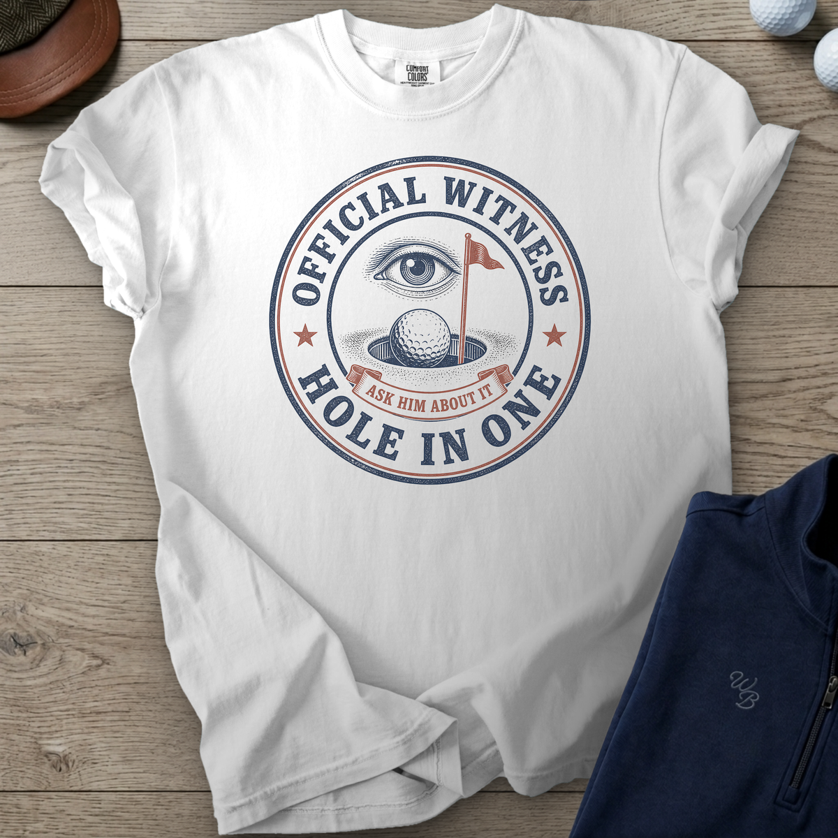 Official Witness Heavyweight Tee — White t-shirt