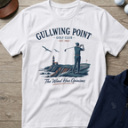 Gullwing Point — White t-shirt